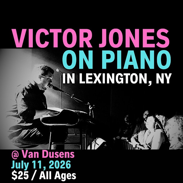 Imagen principal de Victor Jones on Piano - July 11th
