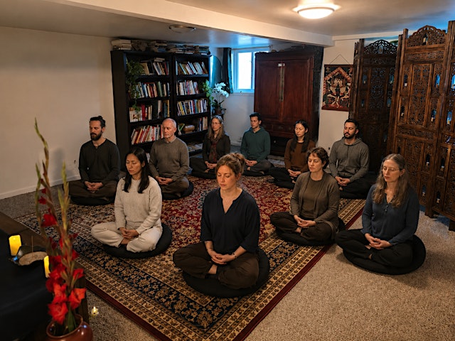 Image principale de Guided Meditation at Nameless Mountain (Zoom)
