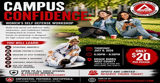 Campus Confidence -Womens Self Defense Workshop primary image