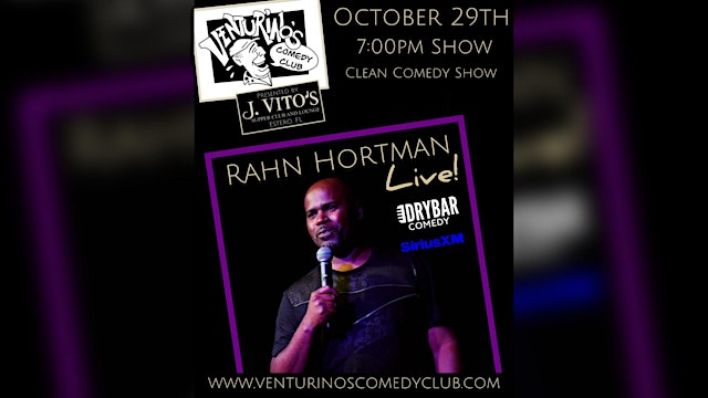 Imagen principal de Rahn Hortman at Venturino's Comedy Club!