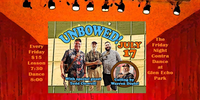 Image principale de Contra Dance with Warren Doyle & Unbowed!