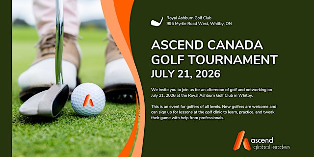 Image principale de Ascend Toronto: 2026 Golf & Networking Event