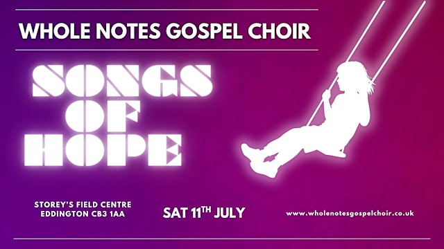 Imagem principal de Whole Notes Gospel Choir presents Songs of Hope