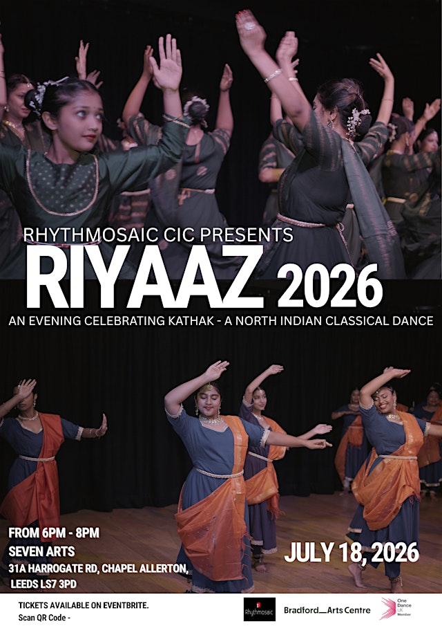 Imagen principal de RIYAAZ 2026 by Rhythmosaic CIC - (dance academy students)