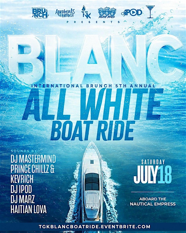 Image principale de BLANC BOAT RIDE #TGK
