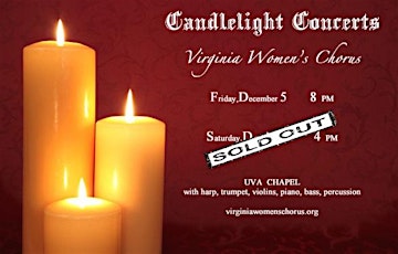 Candlelight Concerts by the Virginia Women's Chorus primary image