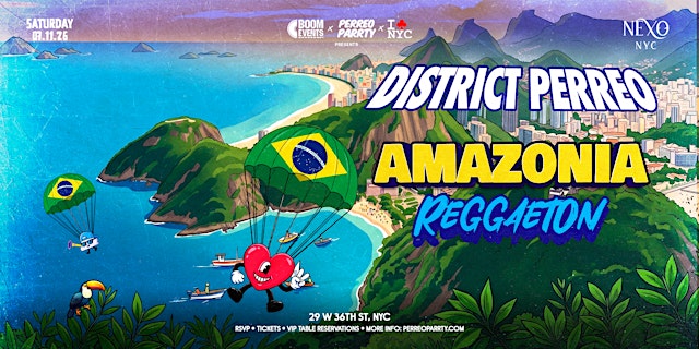 Amazonia Reggaeton - Latin & Reggaeton Dance Party - NEXO CLUB NYC primary image