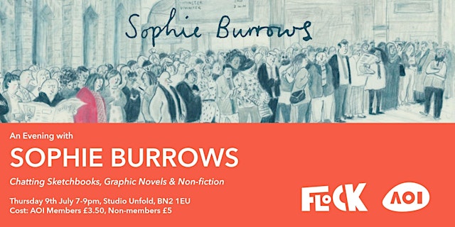Image principale de An Evening with SOPHIE BURROWS / Brighton illustrator meet-up / Flock