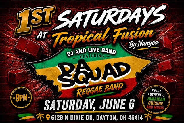 Reggae Nights at Tropical Fusion primary image
