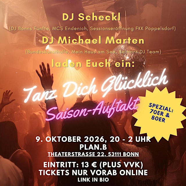 Image principale de "Tanz Dich glücklich" - 70/80er Jahre Special