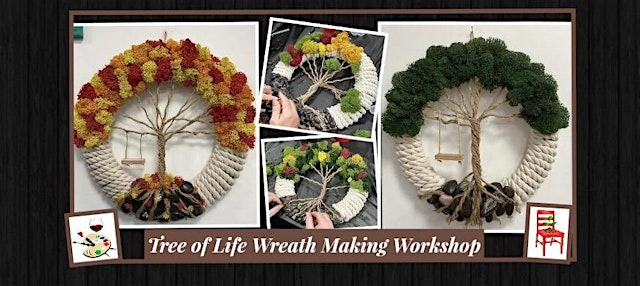 Image principale de Tree of Life Wreath Making class!
