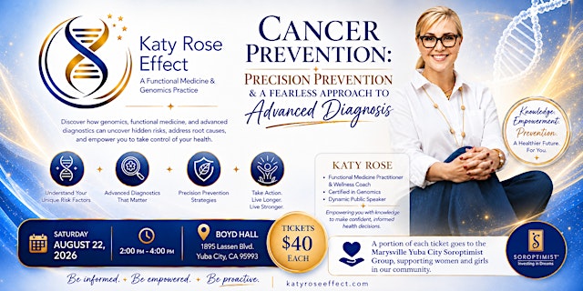 Imagen principal de Katy Rose Effect: Cancer Prevention