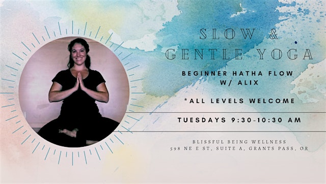 Image principale de Slow & Gentle Yoga w/Alix