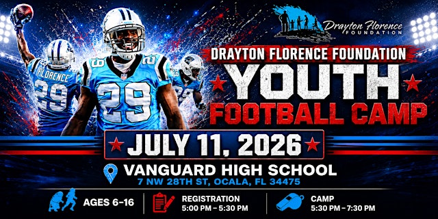 Drayton Florence Youth Football Camp 2026 primary image