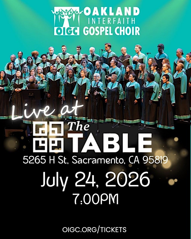 Imagen principal de OIGC @ The Table, United Methodist Church Sacramento