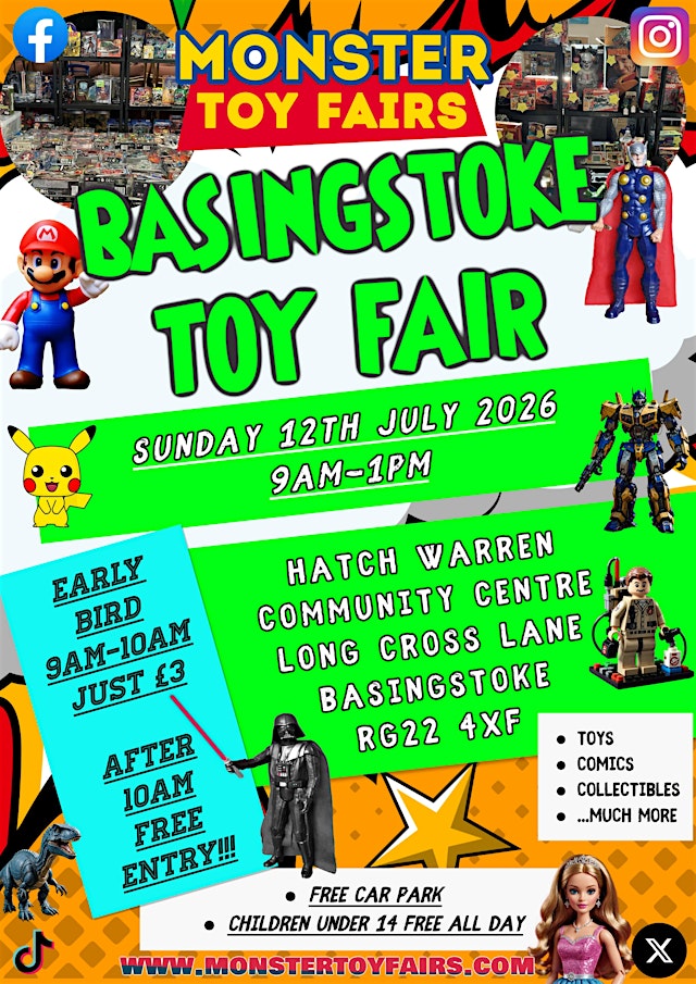 Primaire afbeelding van Basingstoke Toy and Comic Fair