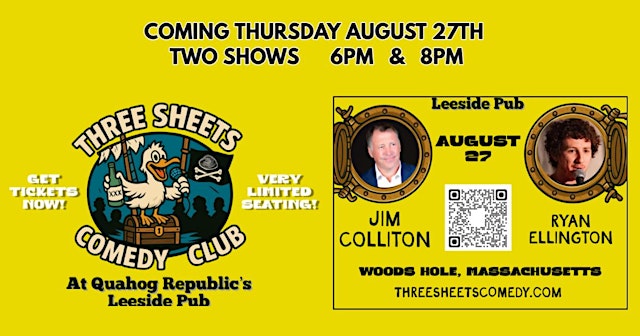 Image principale de Comedy Night returns to the Leeside Pub on August 27th 8PM Show