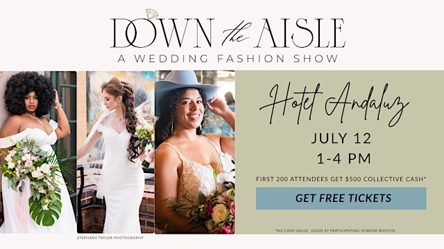 Image principale de Down The Aisle: A Wedding Fashion Show | Wedding Collective New Mexico