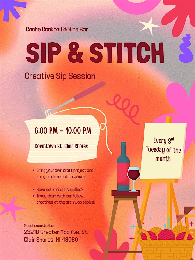 Hauptbild für Sip & Stitch
