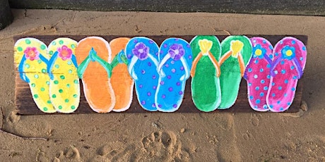 Flip Flops: Gambrills, The Greene Turtle with Artist Katie Detrich! primary image