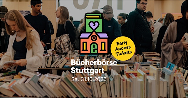 Image principale de Early Access zur Bücherbörse 2026 im StadtPalais