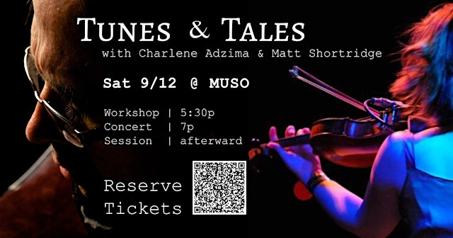 Image principale de Tunes and Tales with Charlene Adzima and Matt Shortridge