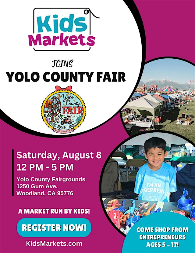 Image principale de Kids Markets at Yolo County Fair