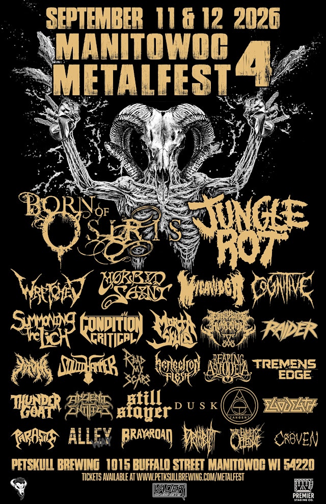 Primaire afbeelding van Manitowoc Metalfest 4