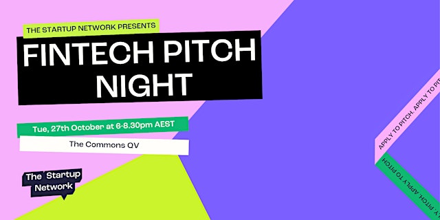 Image principale de FinTech Pitch Night!