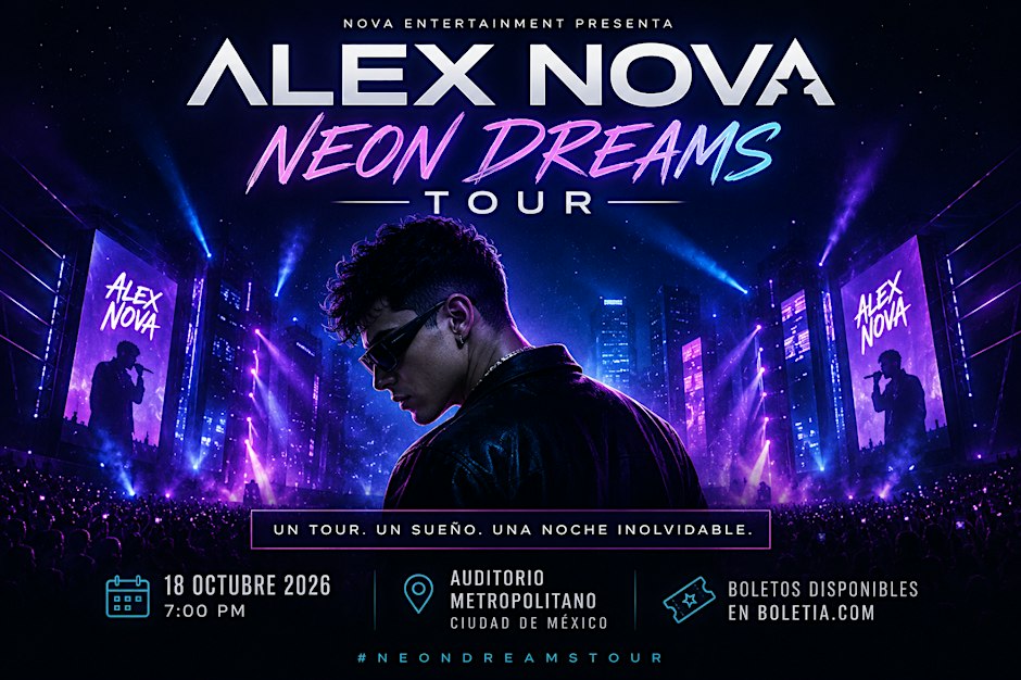 Neon Dreams Tour - Alex Nova Live