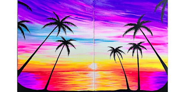 Image principale de Some Beach Date Night - Paint and Sip in Appleton | Classpop!™