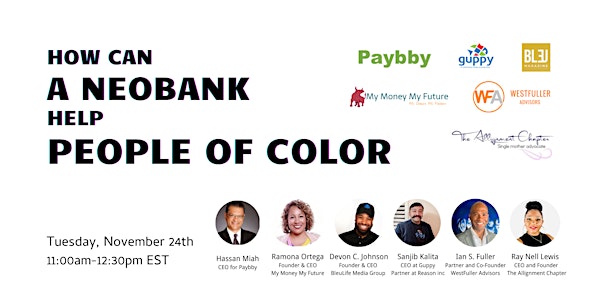 How Can A Neobank Help People of Color