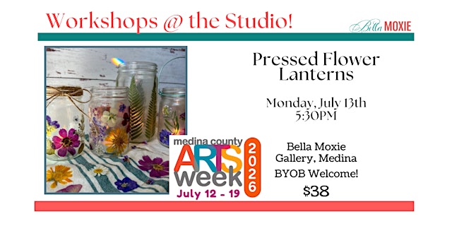 Image principale de Arts Week! Pressed Flower Lanterns