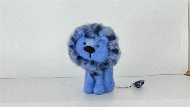 Needle Felting - Luna the Celestial Circus Lion at Swan Island Dahlias primary image