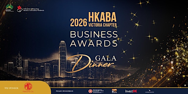 Image principale de 2026 HKABA (VIC) Business Awards Gala Dinner