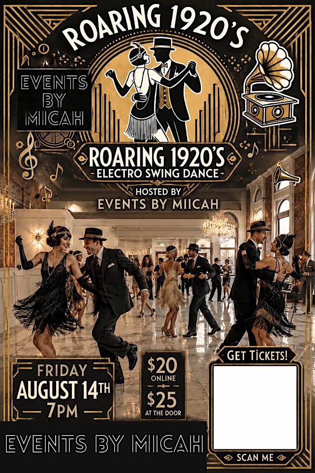 Image principale de Roaring 1920's Electro Swing Dance at The Treasury