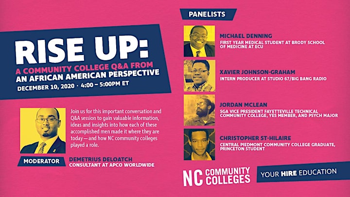 Rise Up: A Community College Q&A from an African American Perspective image