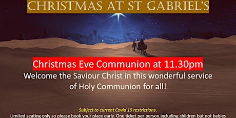 Christmas Eve Communion primary image