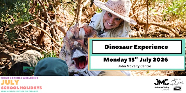 Image principale de School Holiday Dinosaur Experience @ JMC