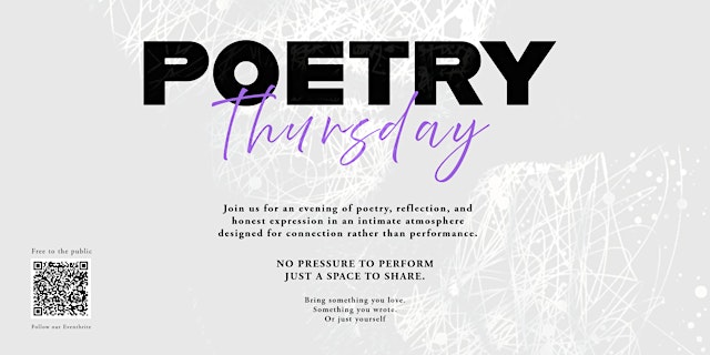 Image principale de Poetry Thursday