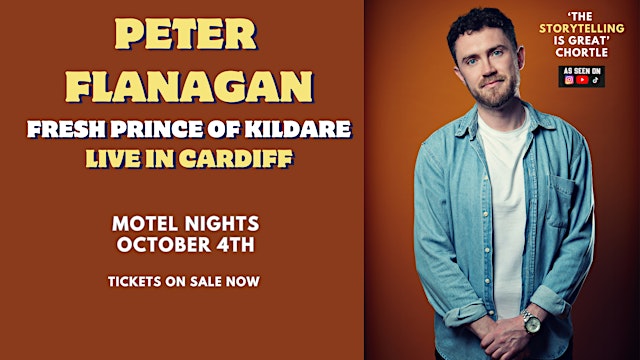 Image principale de Peter Flanagan live in Cardiff