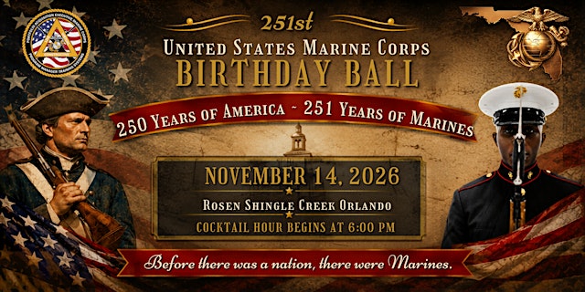 Image principale de 251st Marine Corps Birthday Ball hosted by CFMCF