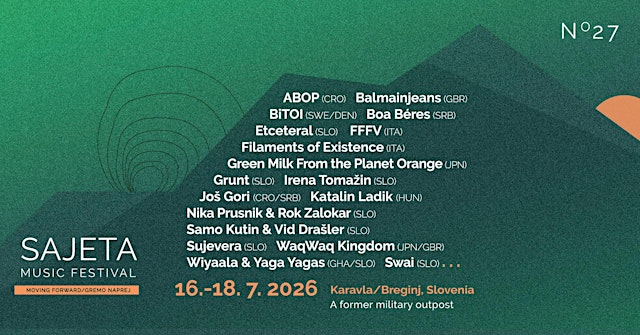 Image principale de 27th Sajeta Music Festival 2026