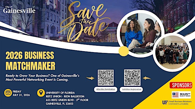 2026 City of Gainesville Business Matchmaker Attendee Registration primary image