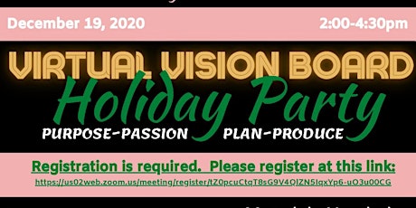 A Virtual Vision Board Holiday Party primary image