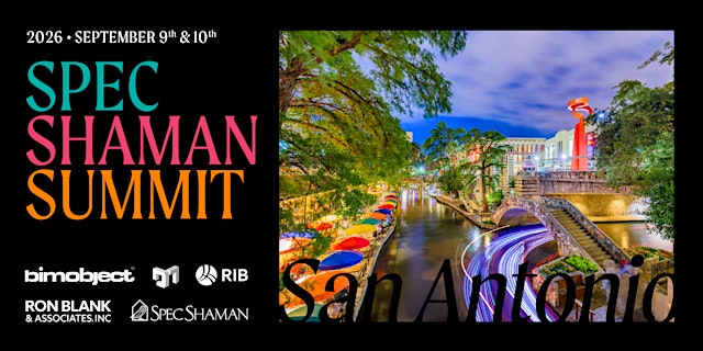 Image principale de The Spec Shaman Summit • San Antonio, Fall 2026