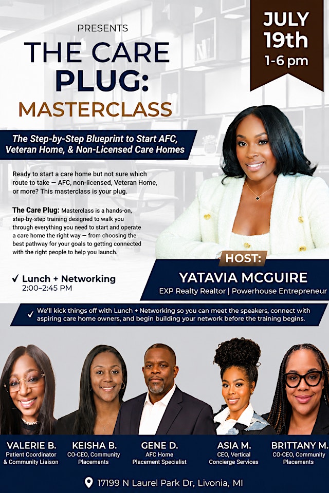 Image principale de Care Plug Masterclass – NEW DATE ADDED (Sold Out Last Event)