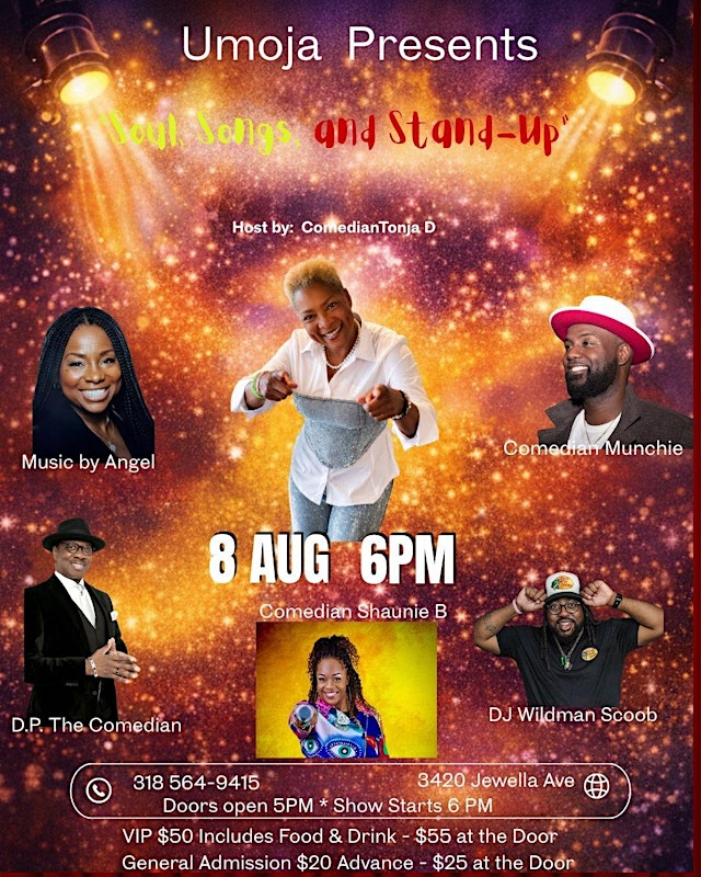 Image principale de Soul, Songs, and Standup