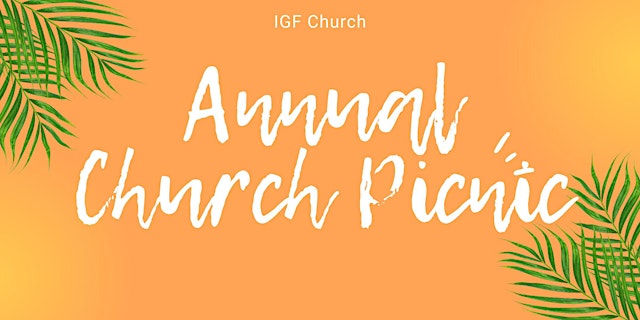 IGF Annual Church Picnic primary image
