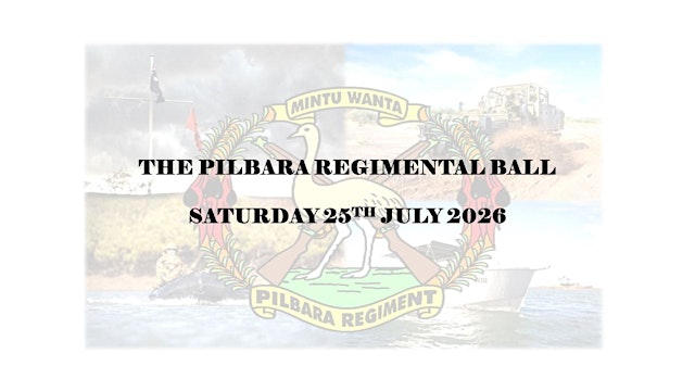 Hauptbild für The Pilbara Regimental Ball 2026